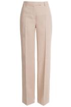 Emilio Pucci Emilio Pucci Jersey-linen Shantung Pants - Beige