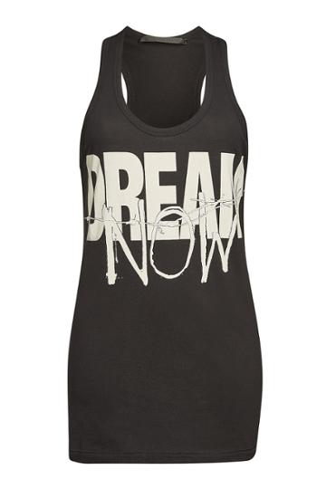 Haider Ackermann Haider Ackermann Printed Cotton Tank