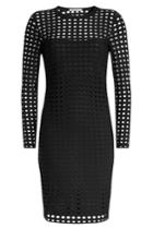 T By Alexander Wang T By Alexander Wang Mini Dress With Cut-out Pattern