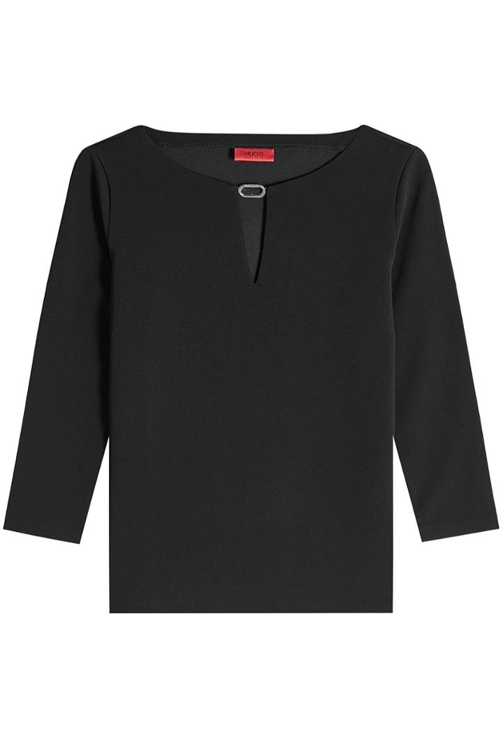 Hugo Hugo Crepe Top