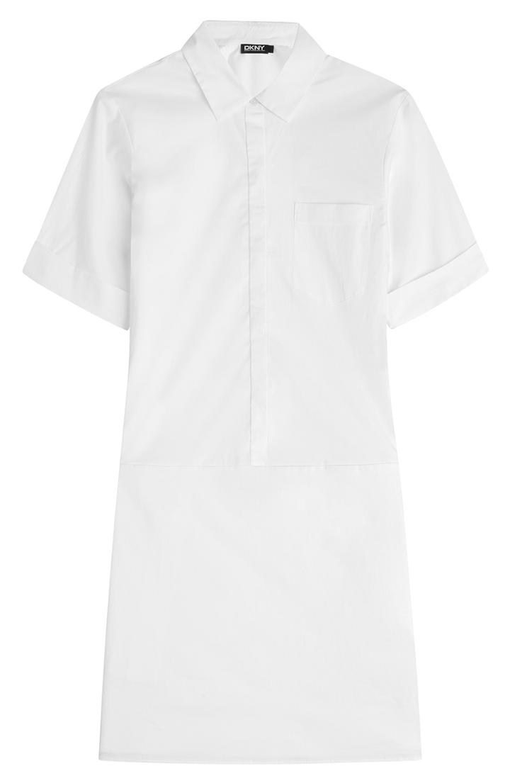 Dkny Cotton Shirt Dress
