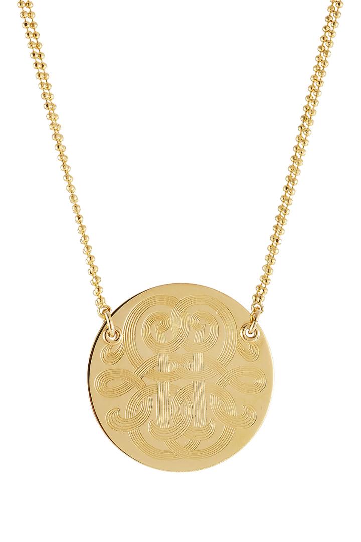 Gas Bijoux Gas Bijoux Diva Large 24kt Gold-plated Necklace