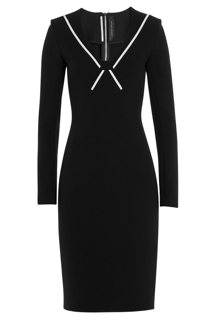 Roland Mouret Roland Mouret Crepe Dress - Black