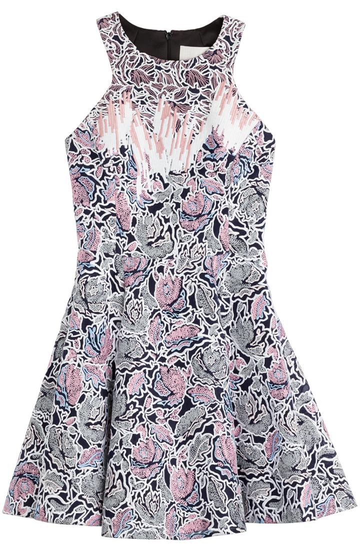 Peter Pilotto Silk Vortex Dress