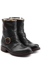 Fiorentini & Baker Fiorentini & Baker Fur Lined Leather Ankle Boots