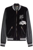 Dolce & Gabbana Dolce & Gabbana Zipped Jacket With Velvet