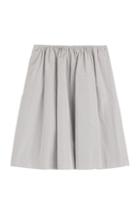 Jil Sander Navy Epargyreus Taffeta Skirt