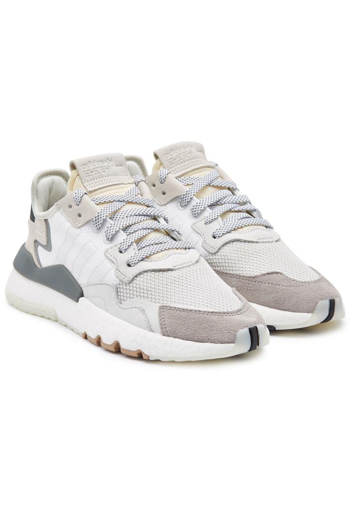 Adidas Originals Adidas Originals Nite Jogger Sneakers With Leather, Suede And Mesh