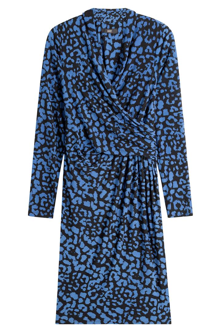 Steffen Schraut Steffen Schraut Printed Wrap Dress - Animal Print
