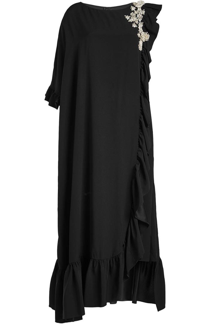 Christopher Kane Christopher Kane Embellished Dress With Ruffles