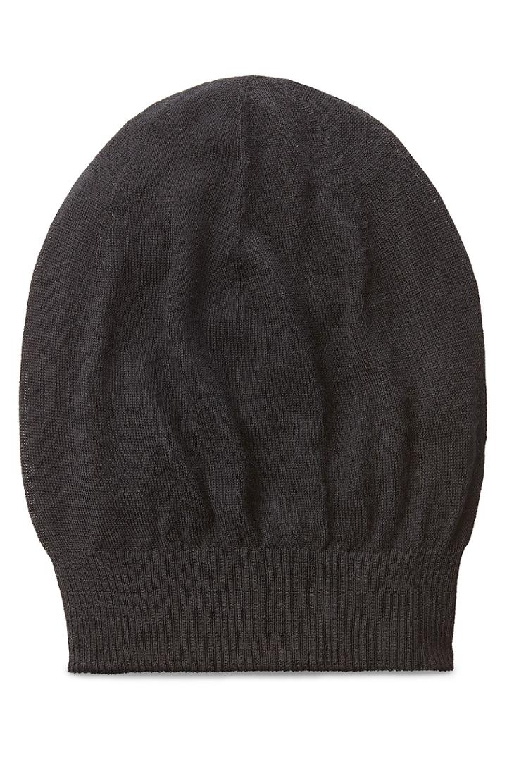 Rick Owens Men Rick Owens Men Cashmere Hat - Black