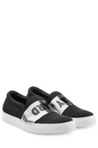 Joshua Sanders Joshua Sanders Leather Slip On Sneakers - Black