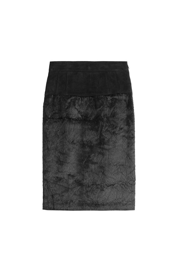 Alexander Wang Alexander Wang Sheepskin Pencil Skirt
