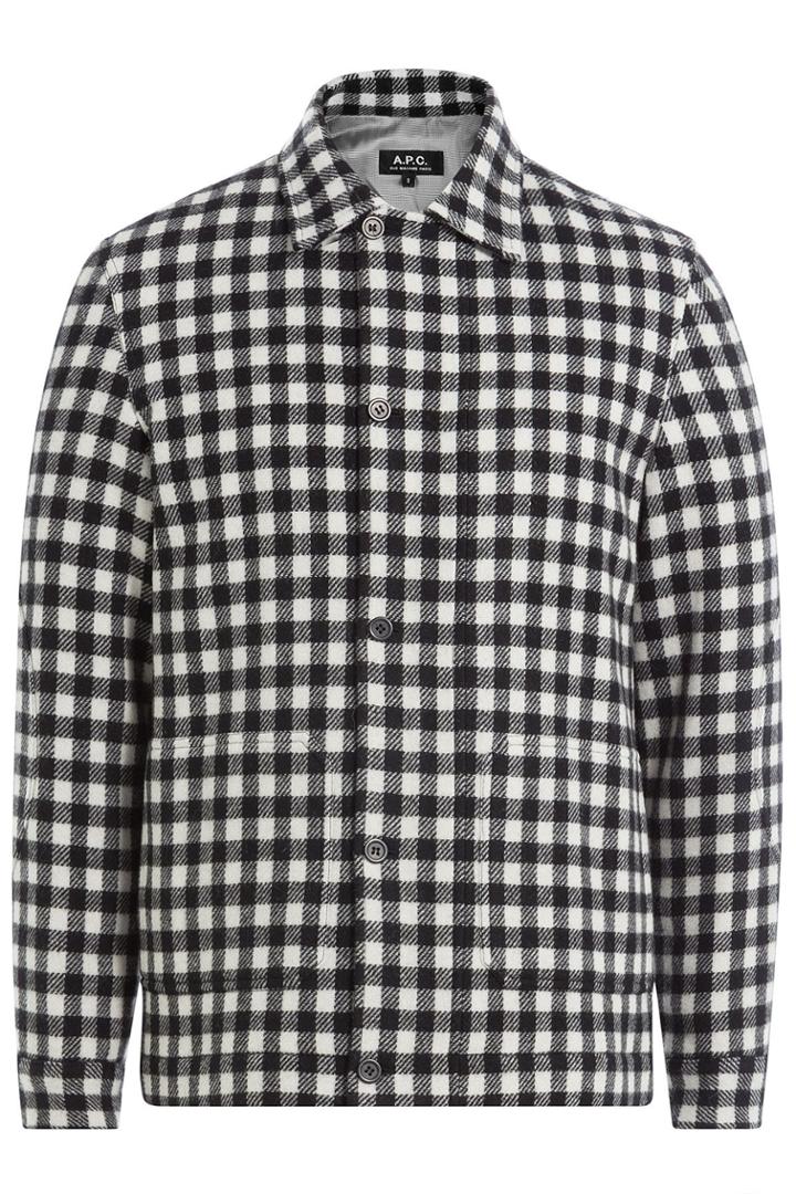 A.p.c. A.p.c. Checked Jacket