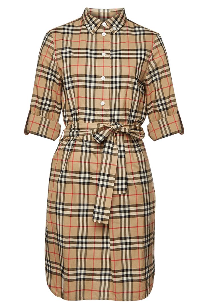Burberry Burberry Cotton Giovanna Shirtdress
