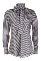 See By Chloé See By Chloé Striped Ascot Tie Blouse