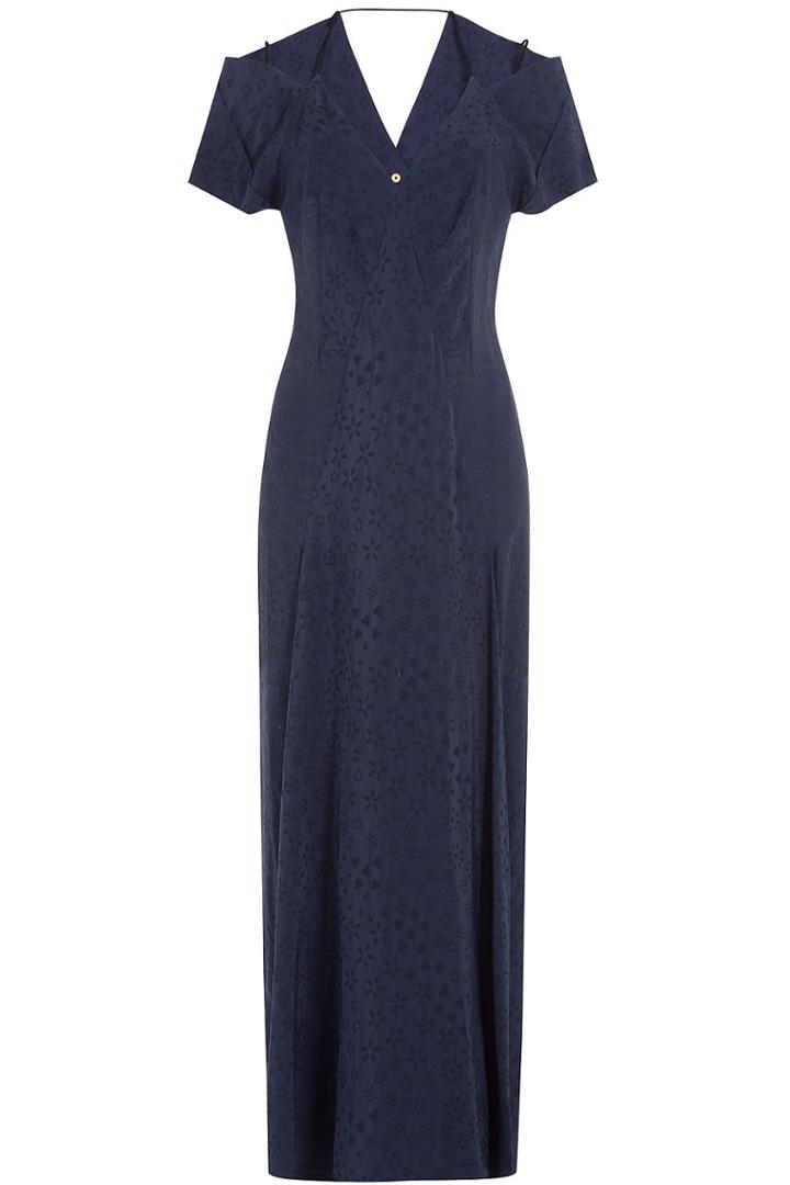 Roland Mouret Roland Mouret Dress With Cut-out Shoulders And Back - Blue