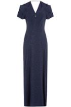 Roland Mouret Roland Mouret Dress With Cut-out Shoulders And Back - Blue