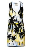 Fausto Puglisi Fausto Puglisi Tie-dye Palm Tree Tank Dress