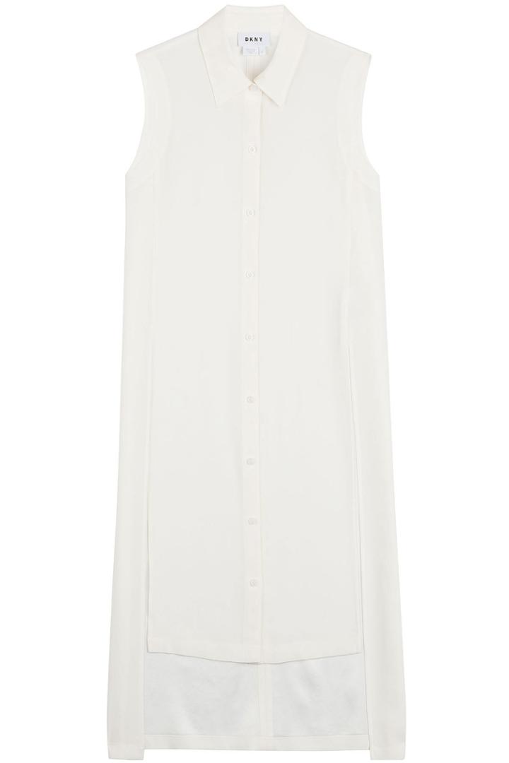 Dkny Dkny Asymmetric Shirt - White