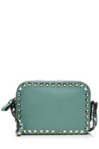 Valentino Valentino Rockstud Leather Camera Bag - Teal