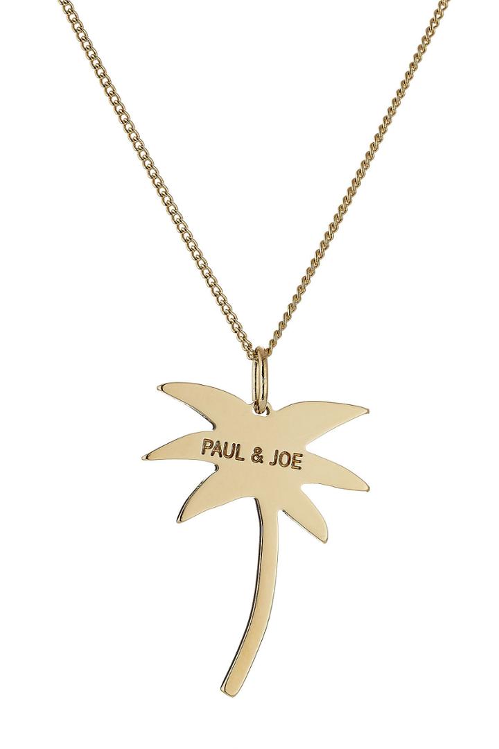 Paul & Joe Paul & Joe Logo Palm Tree Necklace - None