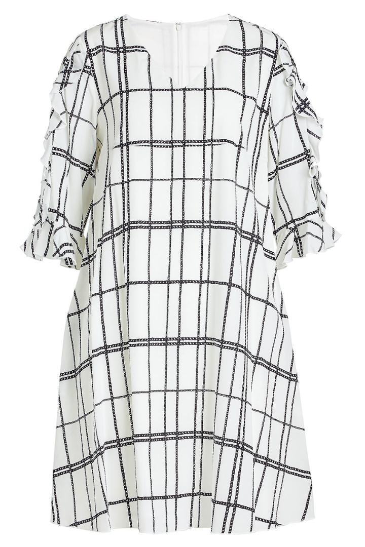 Steffen Schraut Steffen Schraut Chain Print Silk Dress