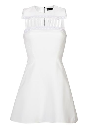 David Koma David Koma Cage Dress - White