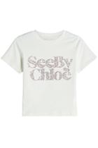 See By Chlo See By Chlo Printed Cotton T-shirt