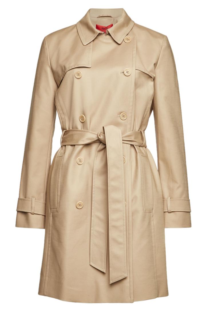 Hugo Hugo Makaras Cotton Trench Coat