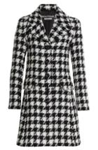 Boutique Moschino Dogstooth Wool Coat