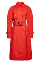 Escada Escada Cotton-blend Coat With Belt