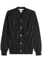 Comme Des Garcons Shirt Comme Des Garcons Shirt Wool Cardigan With Gathered Waist
