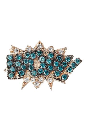 Diane Kordas Diane Kordas Wow! 18kt Rose Gold Earrings With Diamonds