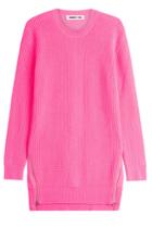 Mcq Alexander Mcqueen Mcq Alexander Mcqueen Wool Chevron Knit Pullover - Magenta