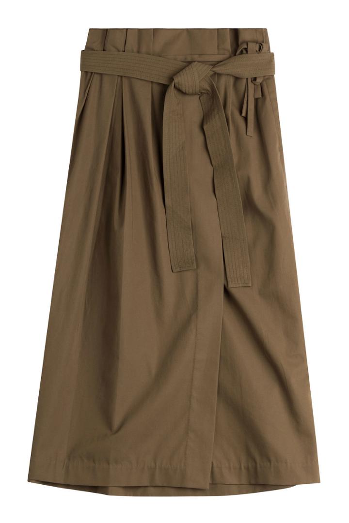 3.1 Phillip Lim 3.1 Phillip Lim Belted Cotton Skirt