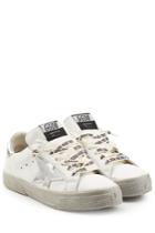 Golden Goose Golden Goose May Leather Sneakers - White