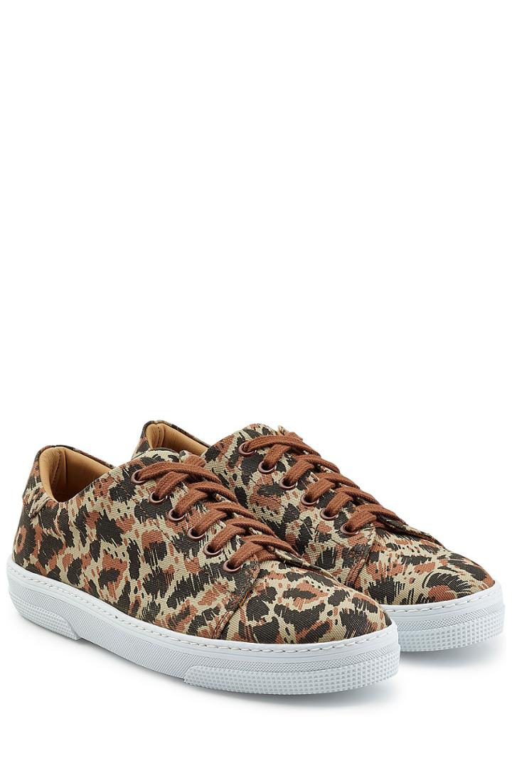 A.p.c. A.p.c. Printed Cotton Sneakers - Multicolor