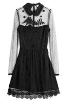 R.e.d. Valentino R.e.d. Valentino Dress With Embroidered Point D'esprit - None