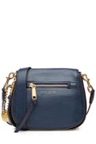 Marc Jacobs Marc Jacobs Recruit Small Leather Saddle Bag - Blue