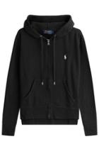 Polo Ralph Lauren Polo Ralph Lauren Zipped Hoody With Cotton - Black