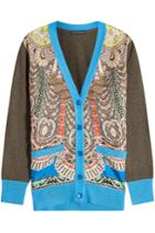 Etro Etro Printed Cardigan With Wool And Cashmere
