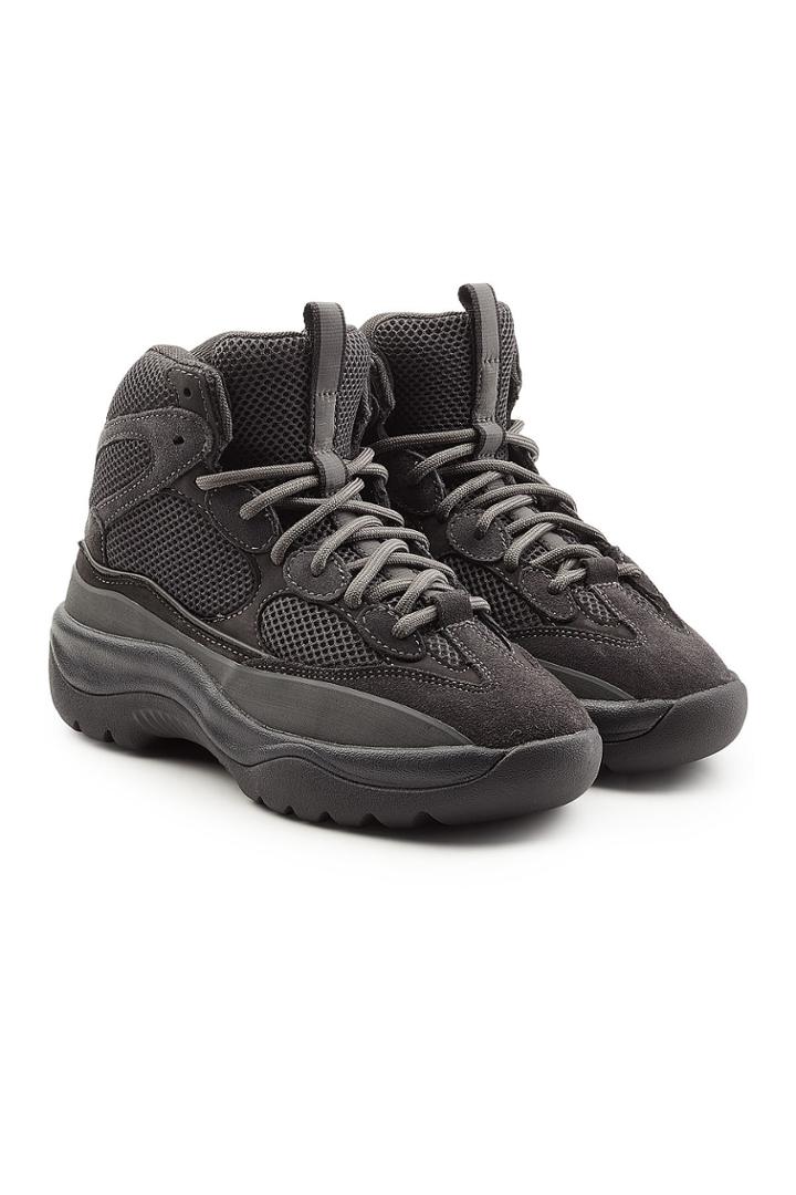 Yeezy Yeezy Sneakers In Suede And Mesh