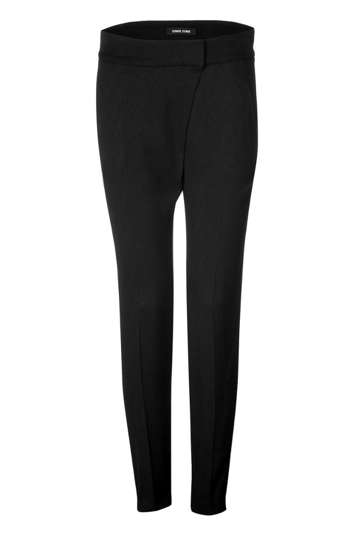 Damir Doma Damir Doma Front Fold Trousers - Black