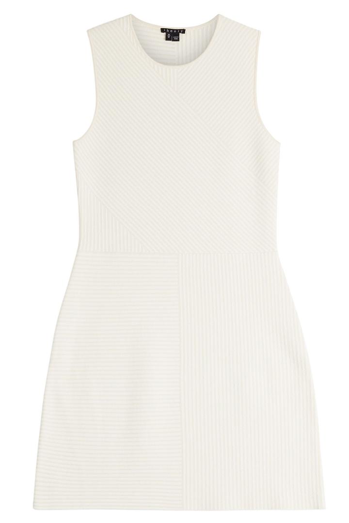 Theory Theory Jersey Dress - White