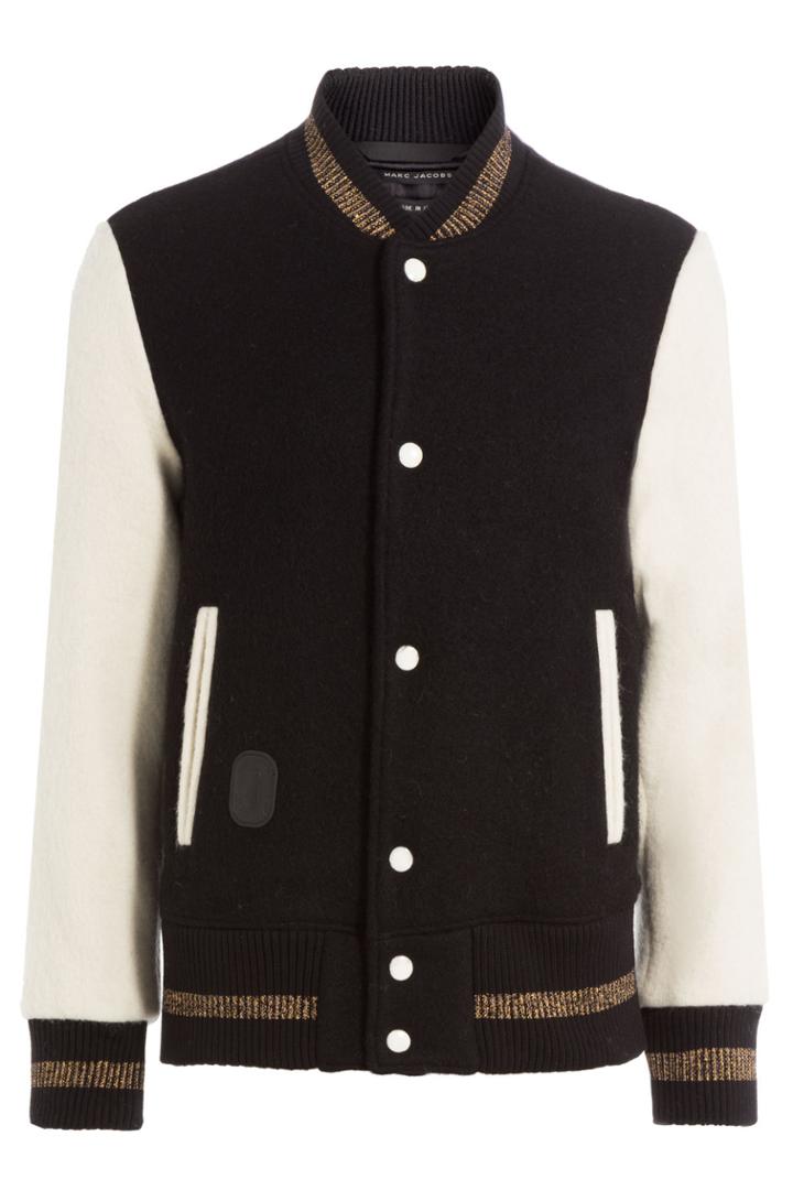 Marc Jacobs Marc Jacobs Virgin Wool Varsity Jacket