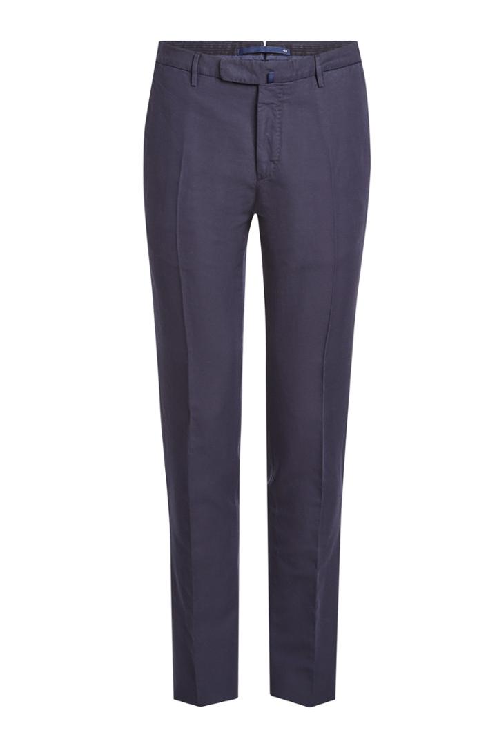 Incotex Incotex Chinolino Linen And Cotton Blend Chinos