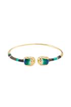 Gas Bijoux Gas Bijoux Enamel And Gold Plated Bracelet