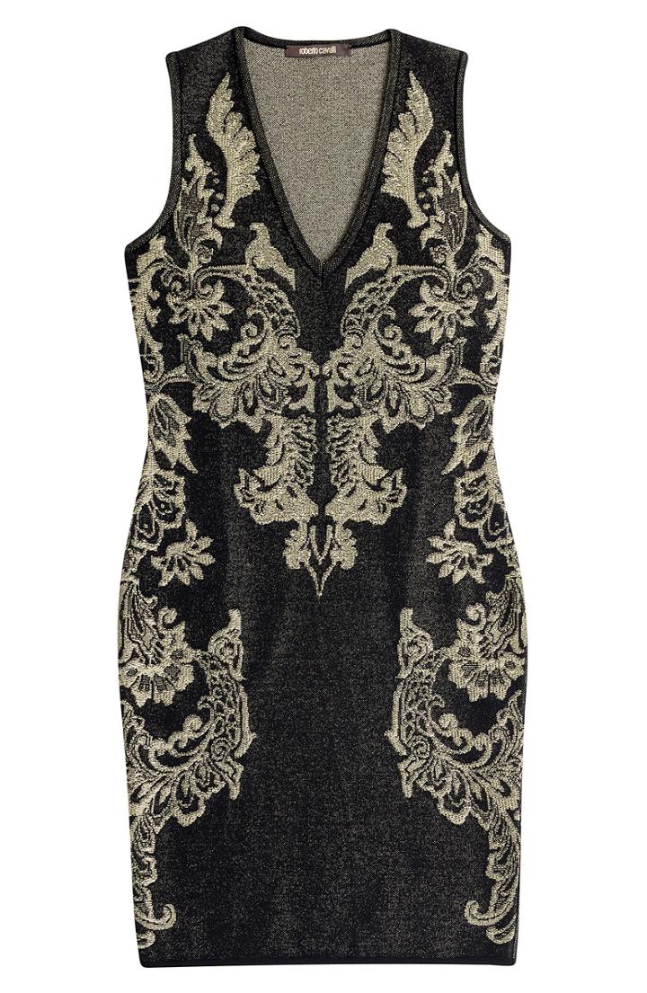 Roberto Cavalli Knit Cocktail Dress