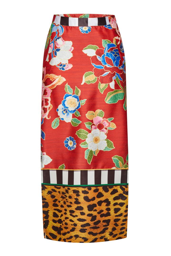 Stella Jean Stella Jean Printed Pencil Skirt